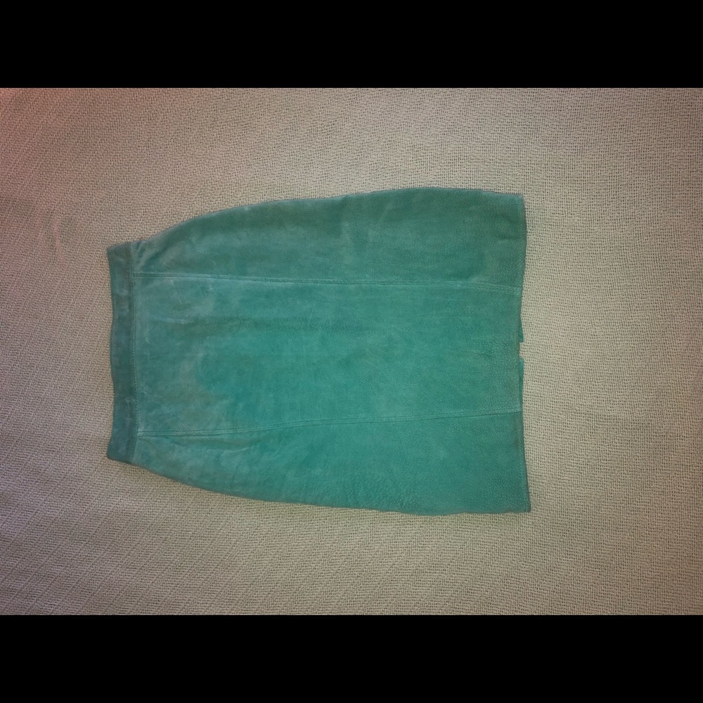 Vintage Chi blue pencil skirt